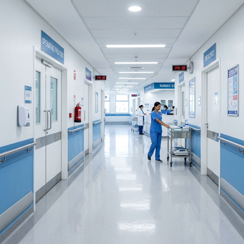 Hospital and healthcare sanitization